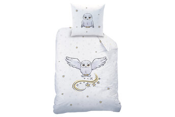Harry Potter Dekbedovertrek Owl - Katoen - Gratis bezorgd