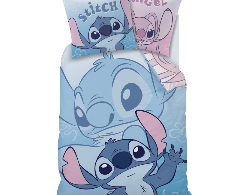 Disney Lilo & Stitch Dekbedovertrek Magic Duo - 140 x 200 + 63 x 63 cm - Katoen
