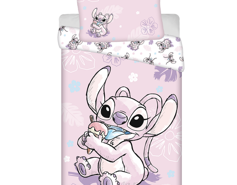 Disney Lilo & Stitch Dekbedovertrek Ice Cream - Katoen