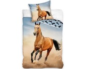 Animal Pictures Dekbedovertrek, Paard - 140 x 200 cm + 65 x 65 cm - Katoen