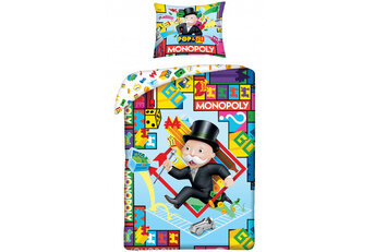 Monopoly Dekbedovertrek - Katoen - Gratis bezorgd