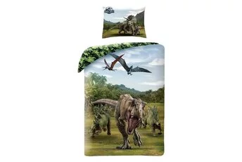 Jurassic World Dekbedovertrek Camo - Katoen