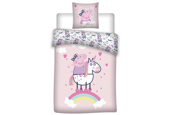 Peppa Pig Dekbedovertrek Unicorn - Katoen - Gratis bezorgd