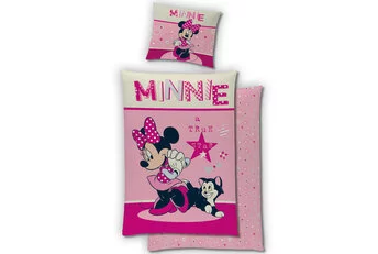 Disney Minnie Mouse Dekbedovertrek - Flanel - Gratis bezorgd