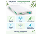 Kindermatras 70x200 Lilli Bamboe - Meegroeimatras