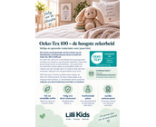 Kindermatras 70x200 Lilli Bamboe - Meegroeimatras