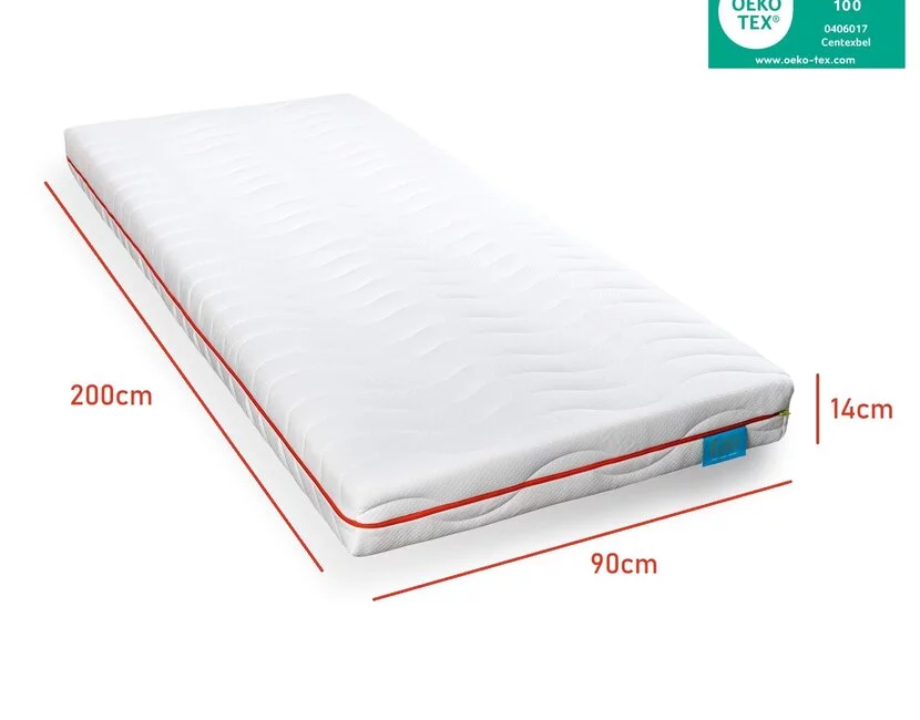 Kindermatras 90x200 Lilli Comfort - dikte 14cm
