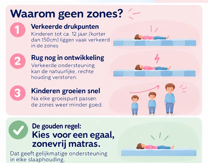 Matras onderschuifbed / slaaplade 90x190 Lilli Cooltouch - Kies zelf de dikte