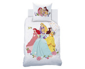 Disney Princess Dekbedovertrek, Ball - 140 x 200 cm + 63 x 63 cm - Katoen