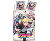 Naruto Dekbedovertrek, Boruto - 140 x 200 cm + 63 x 63 cm  - Polyester