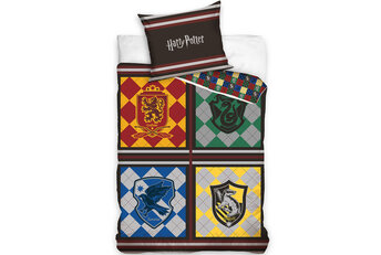 Harry Potter Dekbedovertrek School - Katoen - Gratis bezorgd