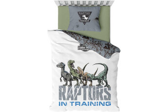 Jurassic World Dekbedovertrek Raptors in Training - Katoen