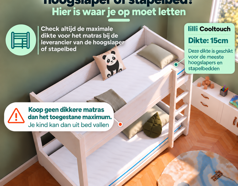 Kindermatras 80x200 Lilli Cooltouch