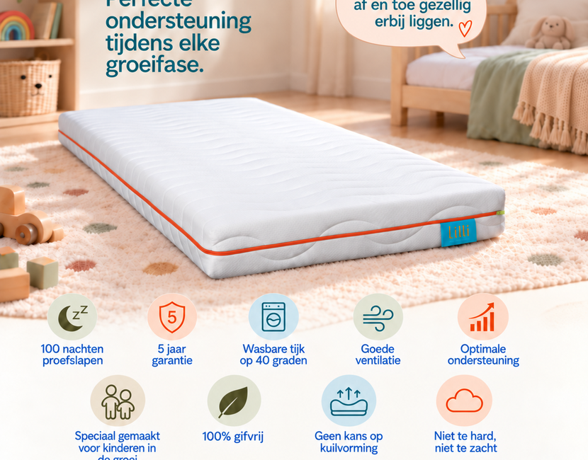 Kindermatras 70x200 Lilli Comfort