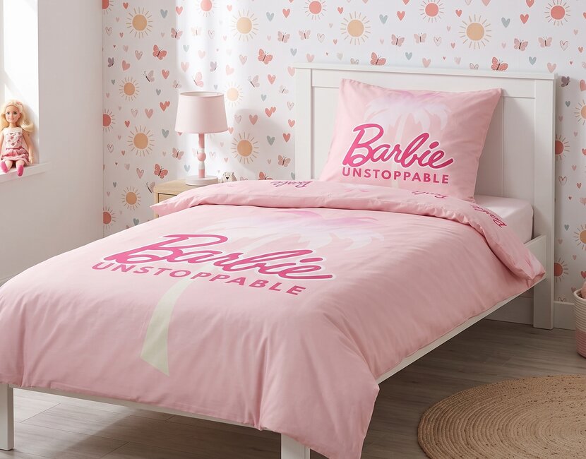 Barbie Dekbedovertrek, Unstoppable - Polyester