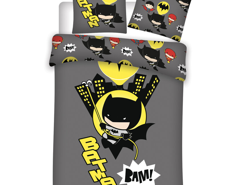 Batman Dekbedovertrek BAM! - Polyester - Gratis bezorgd