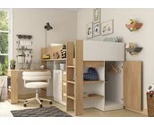 Yolo halfhoogslaper Eikenkleur - 90x200