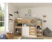 Yolo halfhoogslaper Eikenkleur - 90x200