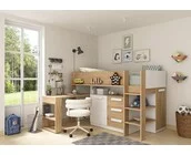 Yolo halfhoogslaper Eikenkleur - 90x200