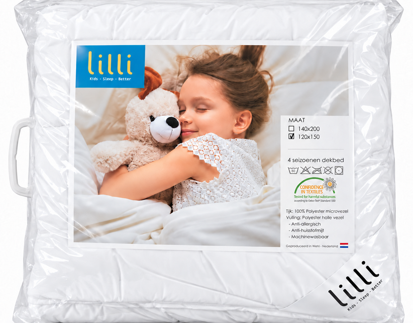 Peuter 4 seizoenen dekbed 120x150