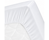 Hoeslaken Lilli Kids  - 70x140 / 70x150 - 100% Katoen - wit