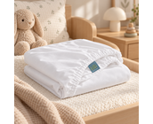 Hoeslaken Lilli Kids  - 140x200 - 100% Katoen - wit