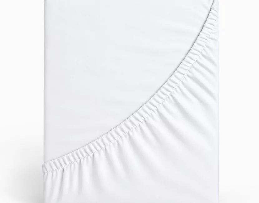 Hoeslaken Lilli Kids  - 140x200 - 100% Katoen - wit
