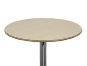 Ronde Statafel | Chroom Onderstel - Inklapbaar