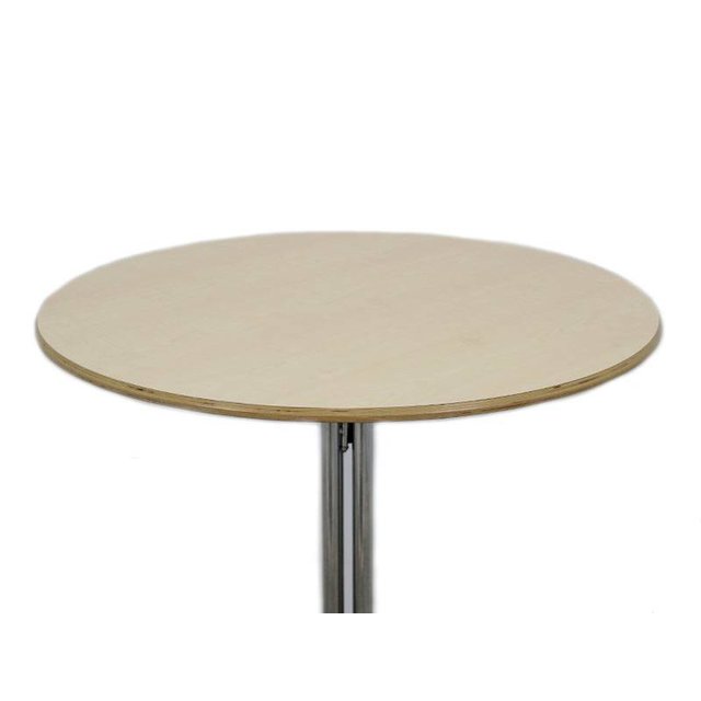 Ronde Statafel | Chroom Onderstel - Inklapbaar