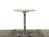 Ronde Statafel | Chroom Onderstel - Inklapbaar