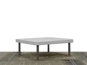 Montis Spots Salontafel | Hoogglans Wit - Gepolijst Aluminium