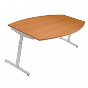 Pinta Tonvormige Vergadertafel - 240 x 120 cm