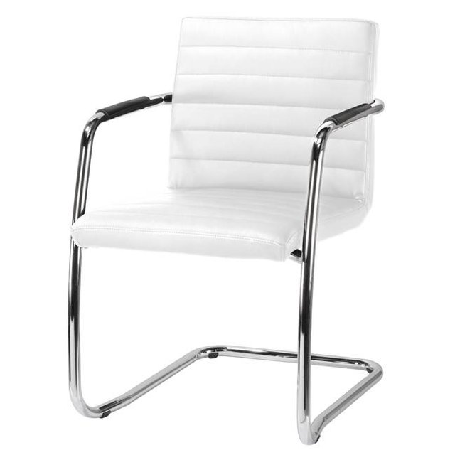 Vergaderstoel 939 – Zwart of Wit Kunstleder