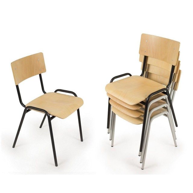 Houten Stapelbare Stoel