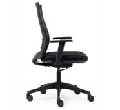 Bureaustoel Cambridge Netweave - Zwart