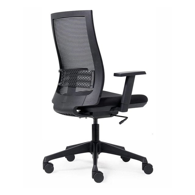 Bureaustoel Cambridge Netweave - Zwart