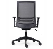 Bureaustoel Cambridge Netweave - Zwart