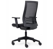 Bureaustoel Cambridge Net - Zwart