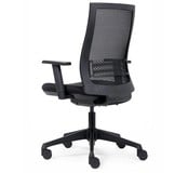 Bureaustoel Cambridge Netweave - Zwart