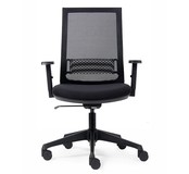 Bureaustoel Cambridge Net - Zwart