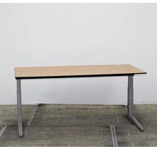 Ahrend Essa Bureau Knop Verstelbaar - Aluminium Onderstel | 160 x 80 cm