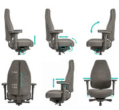 Heavy Duty Bureaustoel Citens