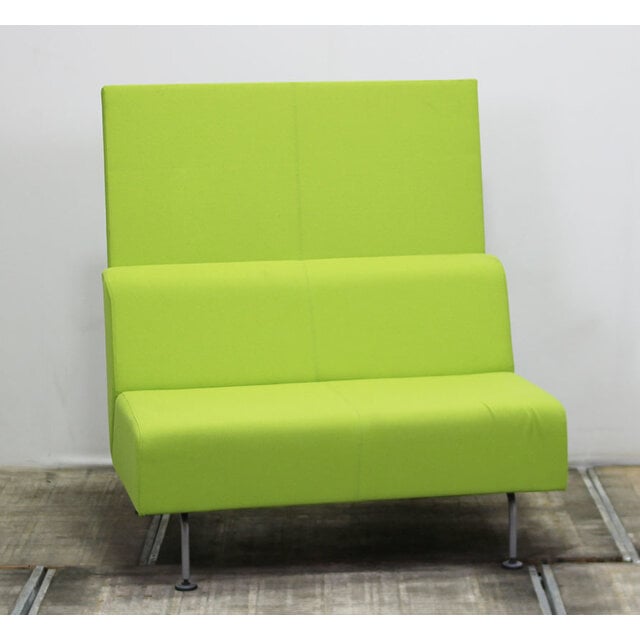 Steelcase Treinbank Ontvangstbank | Lime Groen Steelcase Treinbank Ontvangstbank | Lime Groen