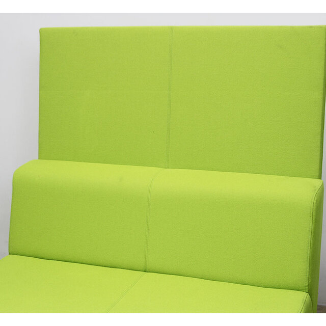 Steelcase Treinbank Ontvangstbank | Lime Groen Steelcase Treinbank Ontvangstbank | Lime Groen