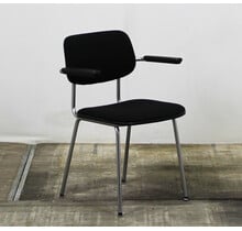 Gispen Retro Stoel 1236 | Zwart
