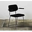 Gispen Gispen Retro Stoel 1236 | Zwart