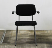 Gispen Retro Stoel 1236 | Zwart
