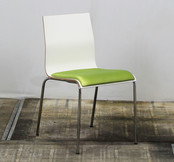 Casala Noa Kantinestoel - Lime Groen / Wit