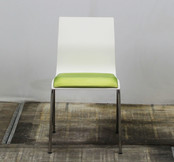 Casala Noa Kantinestoel - Lime Groen / Wit