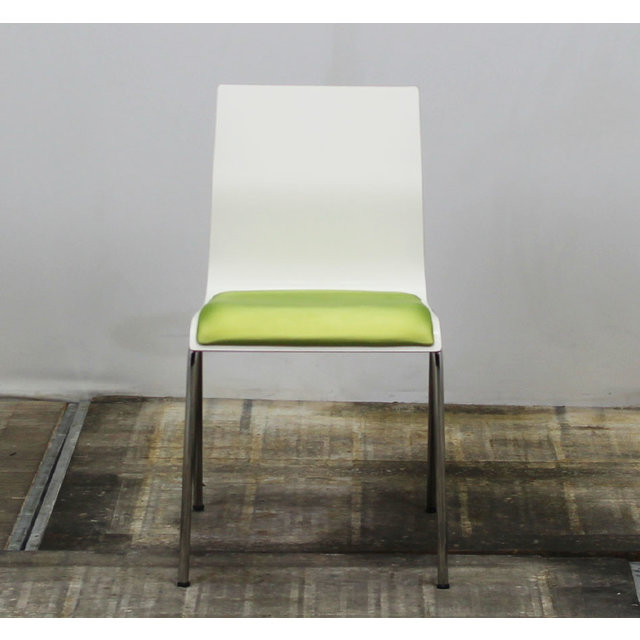 Casala Noa Kantinestoel - Lime Groen / Wit